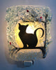 Cat In a Tree WINTER-Cardinal Reborn Glass Night Light