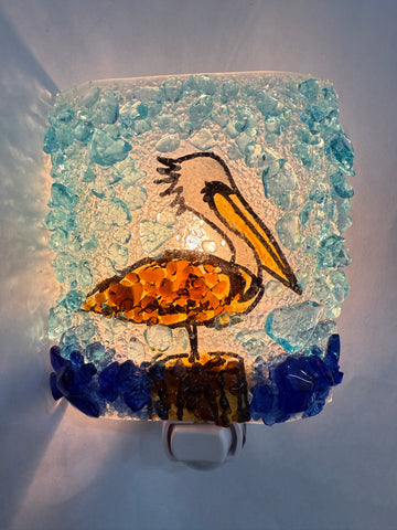 Pelican - Reborn Glass Night Light