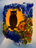 Harvest Moon Owl Recycled Bottle Glass  Night light
