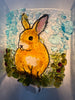Brown and White Bunny Night Light