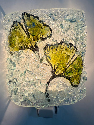 Ginko Recycled Glass  Nightlight