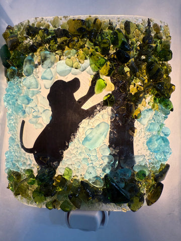 Dog - Barking up a Summer Tree Night Light