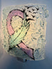 Teal & Purple Mental Health Awareness Ribbon