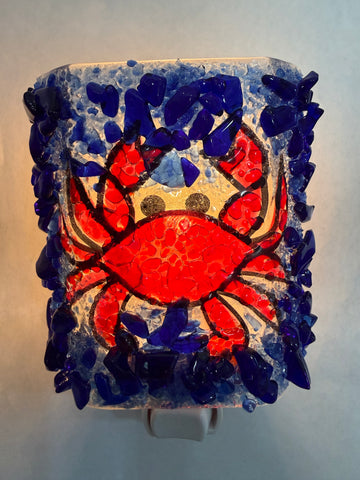 Red Crab Night Light