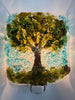 All Mighty Oak Tree Recycled Glass  Nightlight