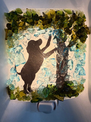 Dog - Barking up a Summer Tree Night Light