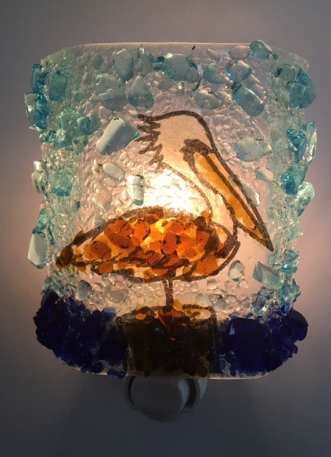 Pelican Reborn Glass Night Light - RebornGlass.com