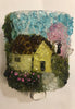 Storybook Cottage House in the Woods Recycled Glass Night Light - RebornGlass.com